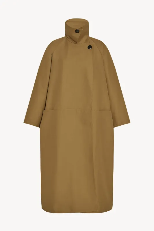 Aurore Coat in Cotton sold by The Row