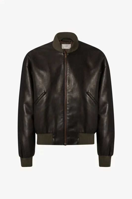 Setsen Jacket in Leather sold by The Row