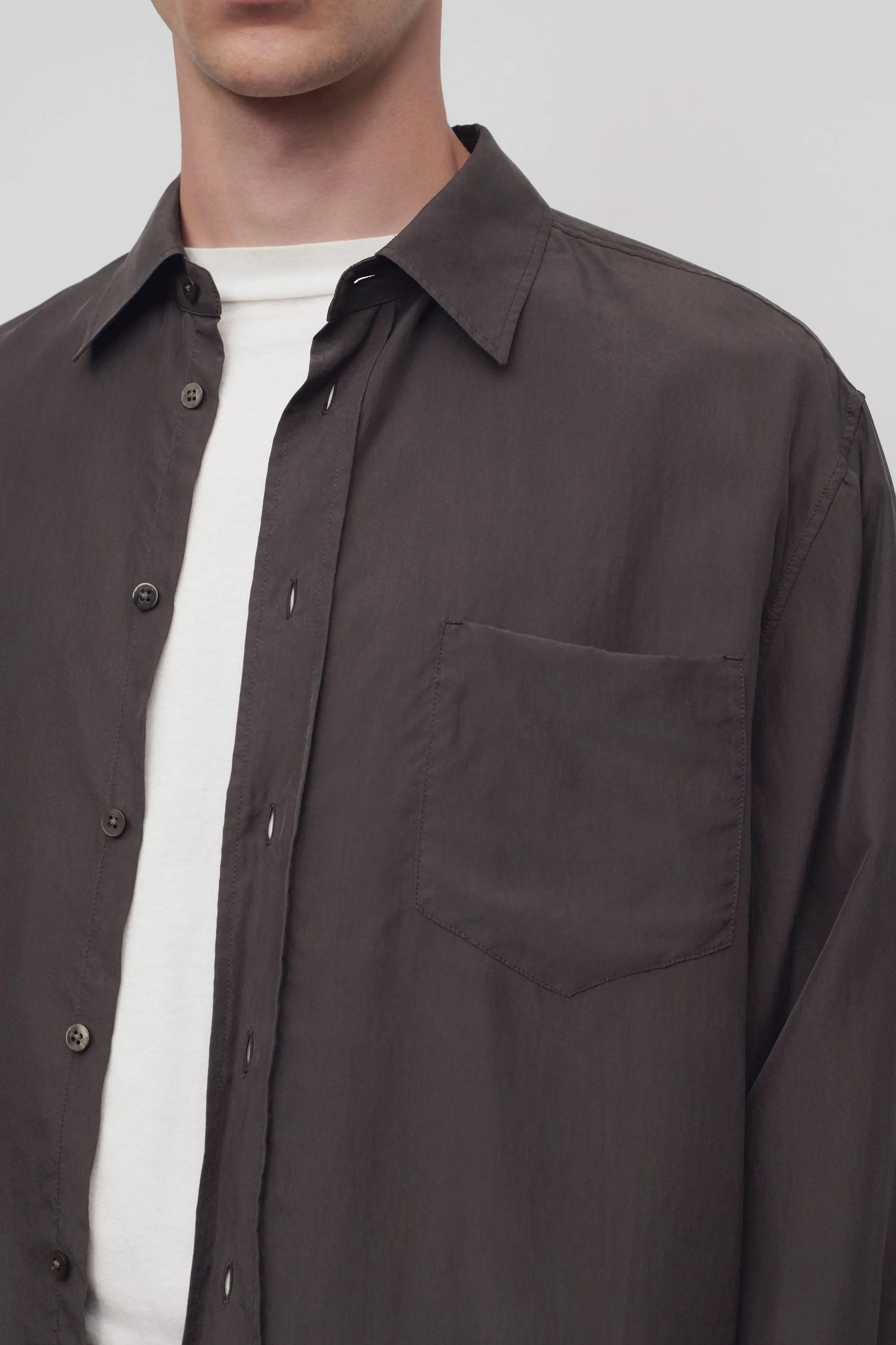 Fiska Shirt in Silk sold by The Row product image thumbnail 5