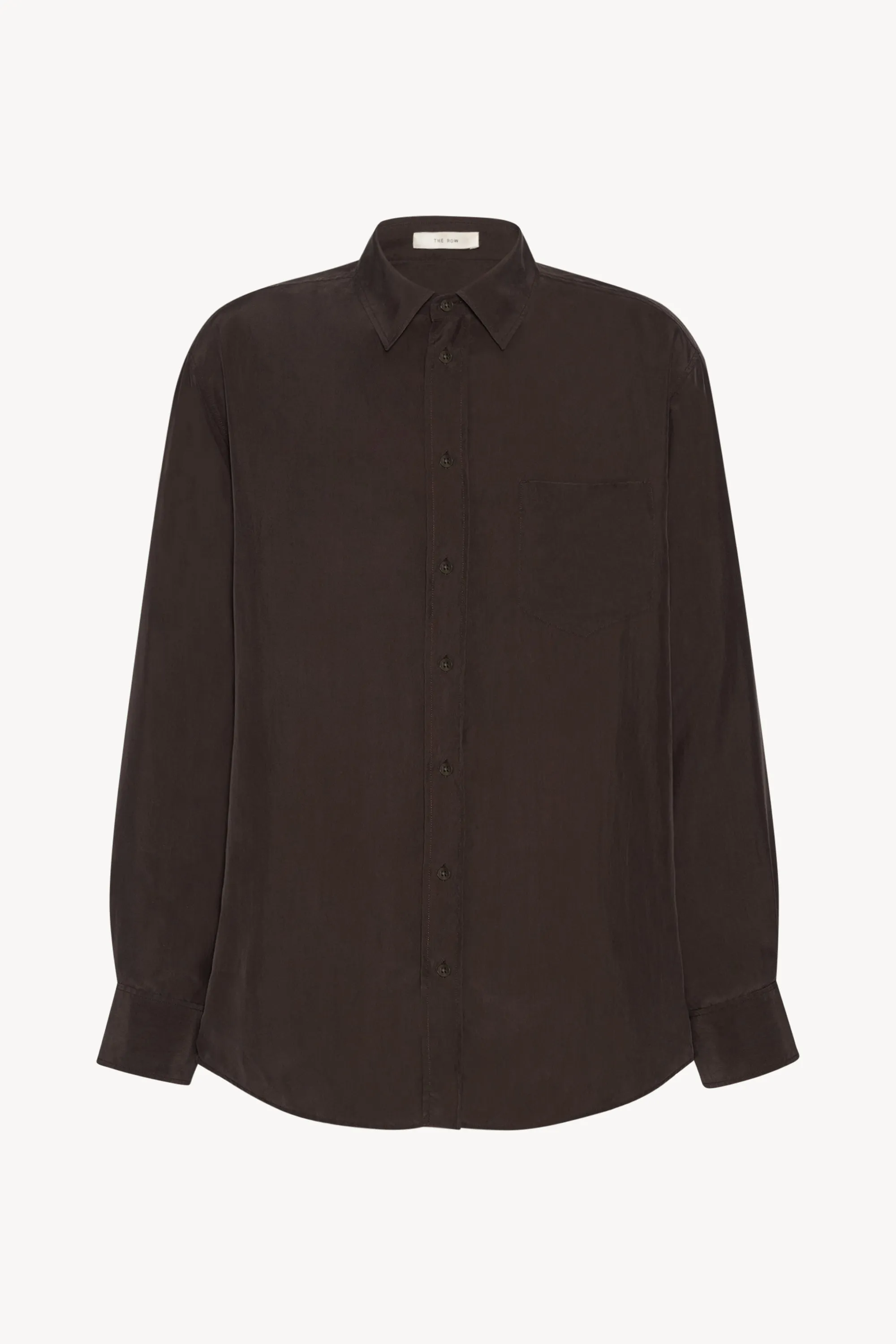 Fiska Shirt in Silk sold by The Row