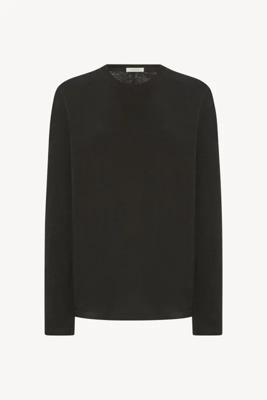 Amia T-Shirt in Cotton sold by The Row