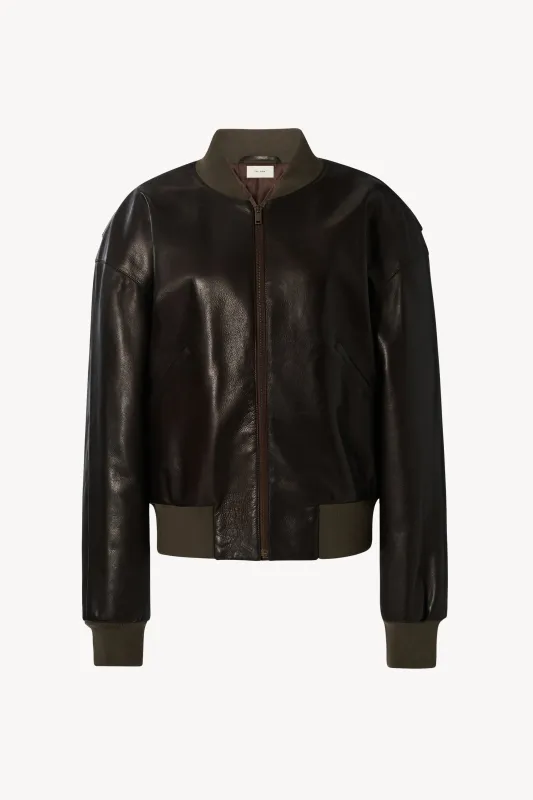 Morisel Jacket in Leather sold by The Row