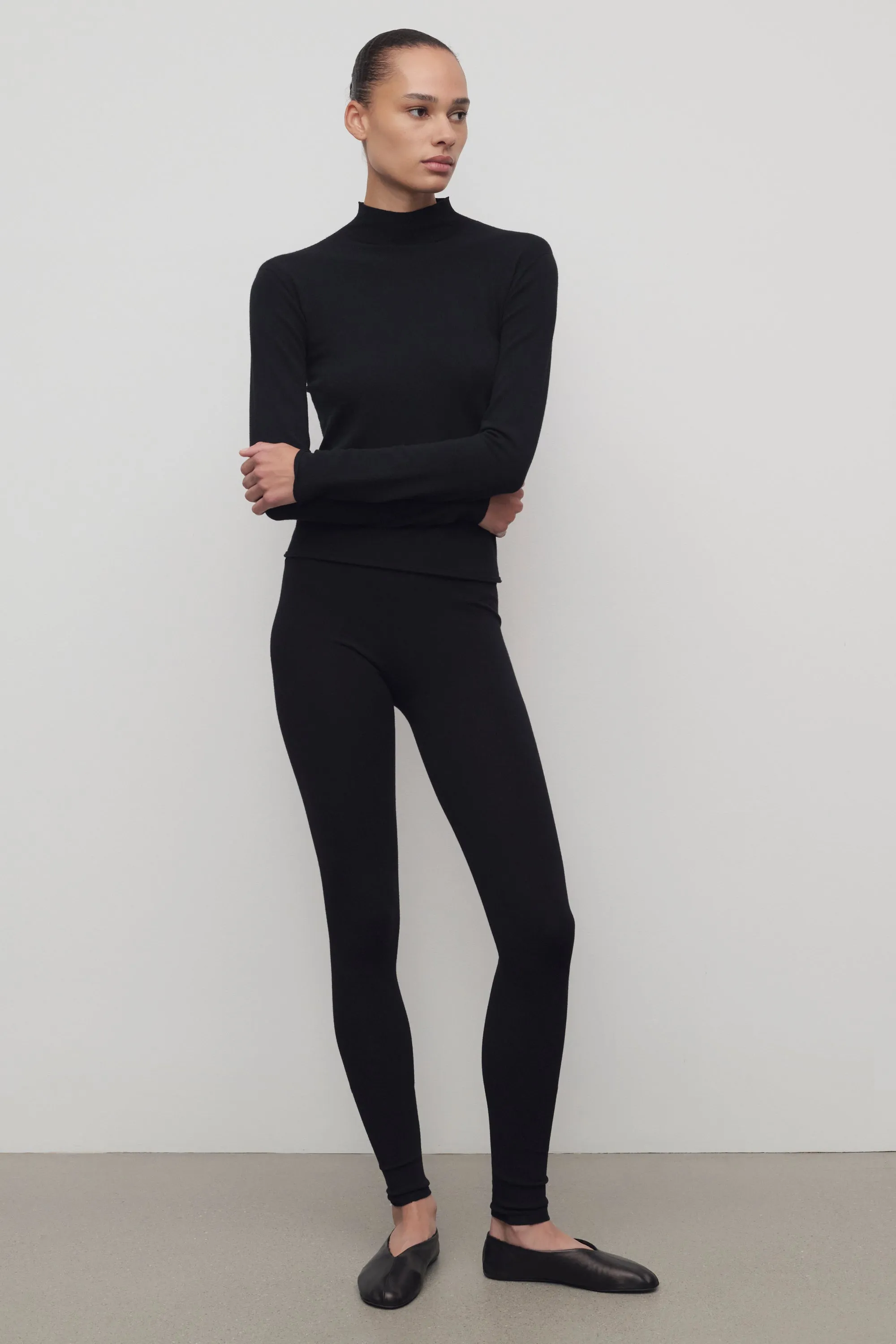 Mimika Leggings in Viscose sold by The Row product image thumbnail 3