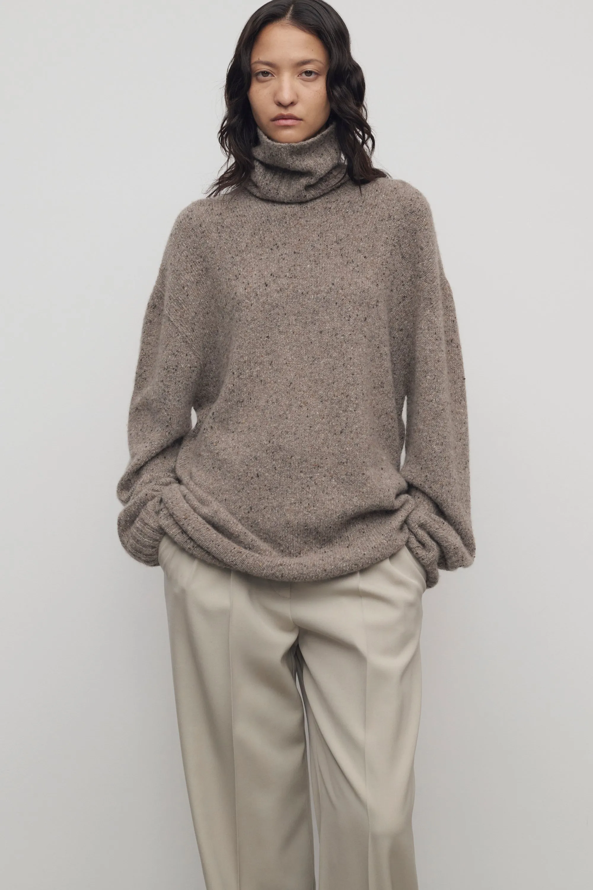 Mirai Turtleneck in Cashmere sold by The Row product image thumbnail 3