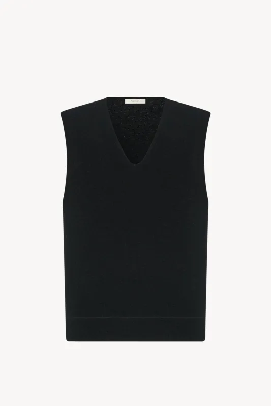 Lleyton Vest in Cashmere sold by The Row