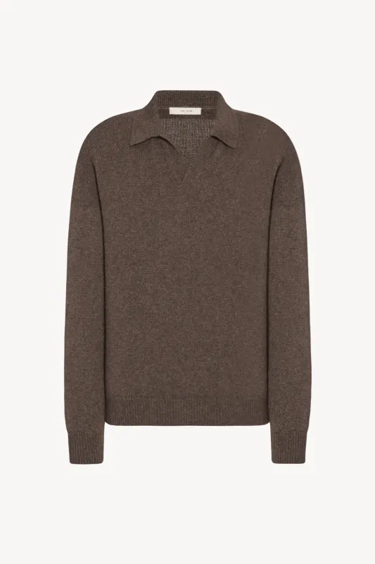 Leach Polo in Cashmere sold by The Row