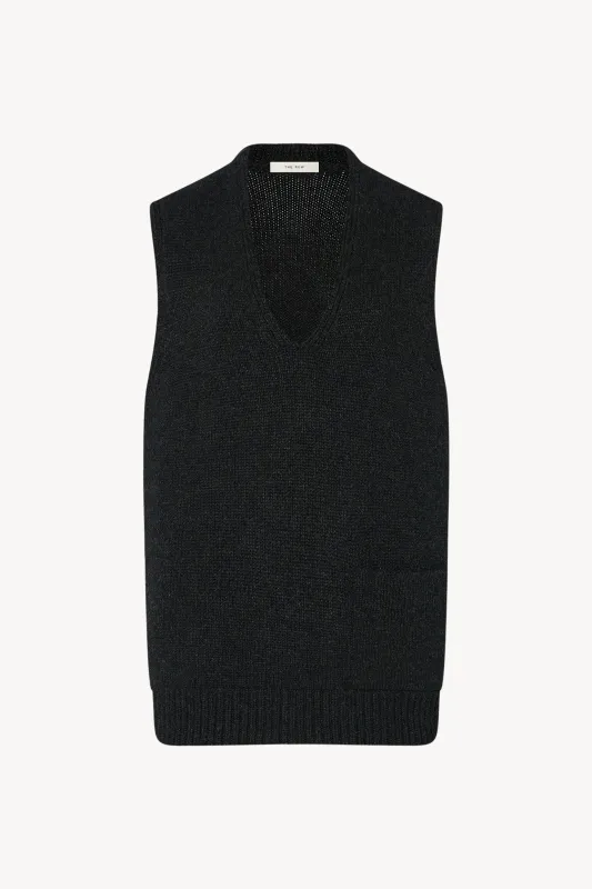 Marte Vest in Cashmere sold by The Row