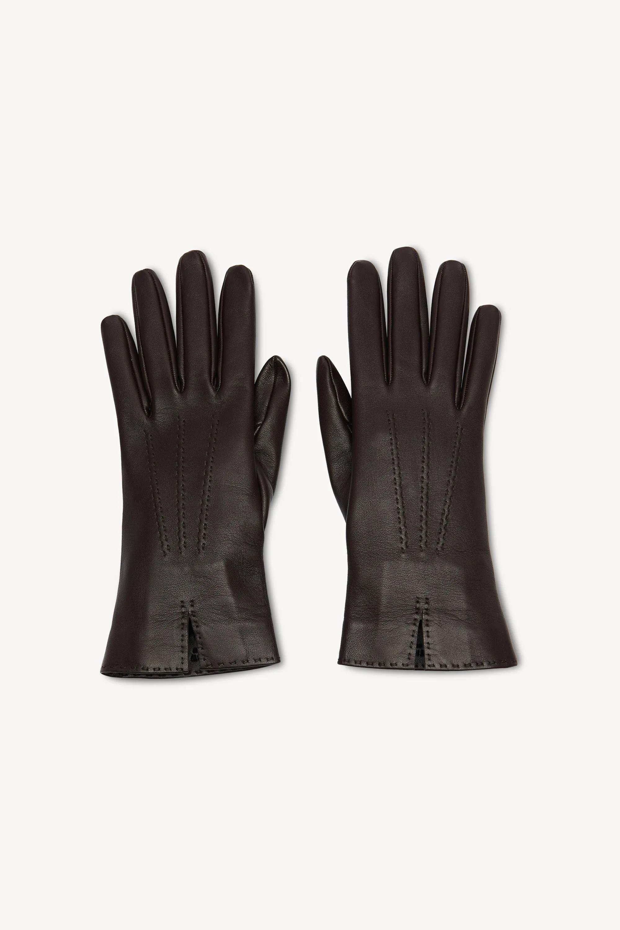 Florence Gloves in Leather sold by The Row