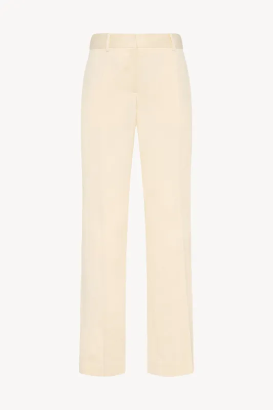 Ian Pant in Cotton, Silk and Linen sold by The Row