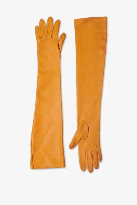 Simon Gloves in Leather sold by The Row