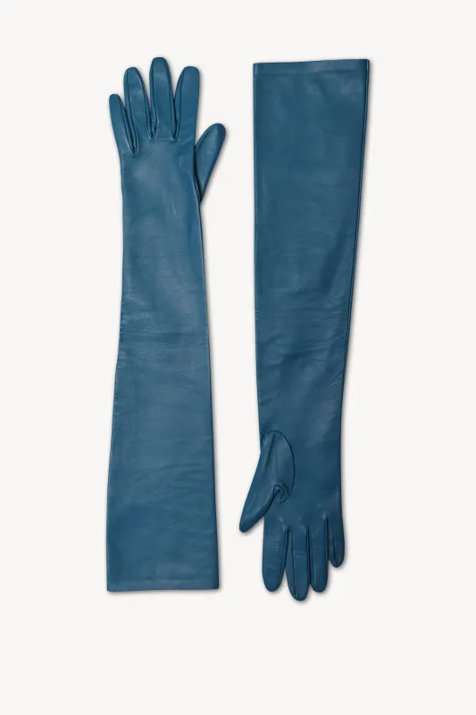 Simon Gloves in Leather sold by The Row
