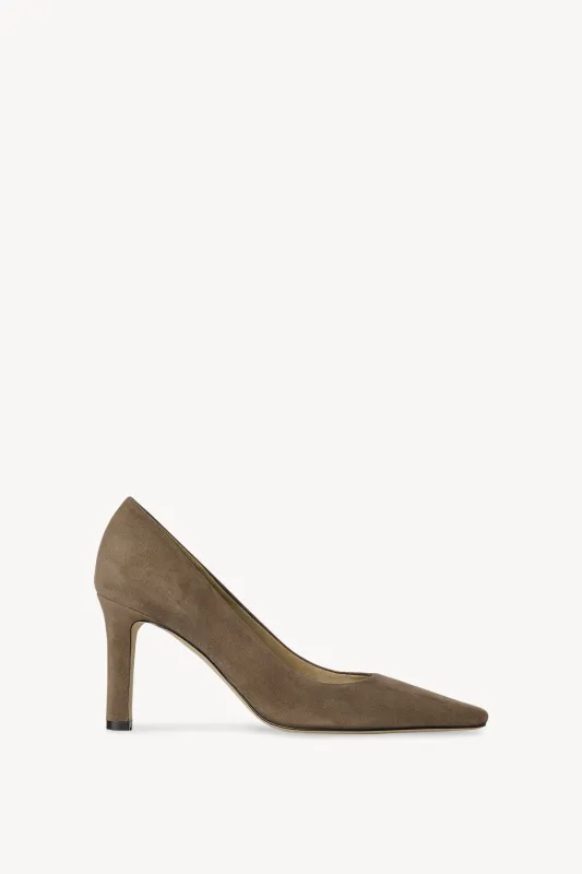 Carla 80 Pump in Suede sold by The Row