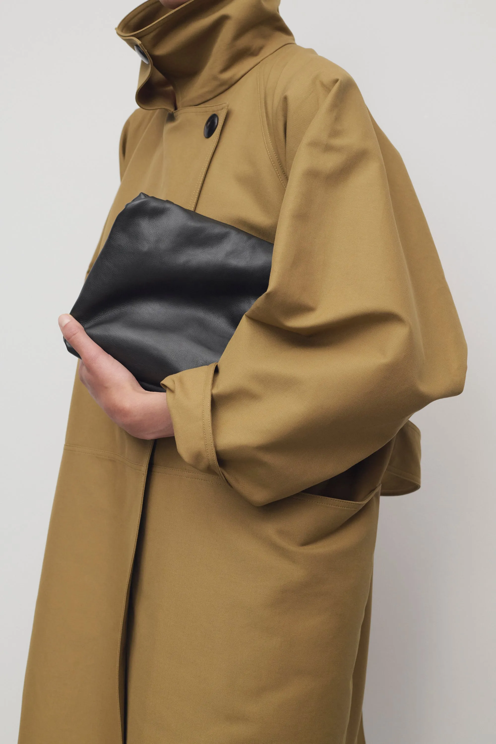 Large Bourse Clutch in Leather sold by The Row product image thumbnail 5