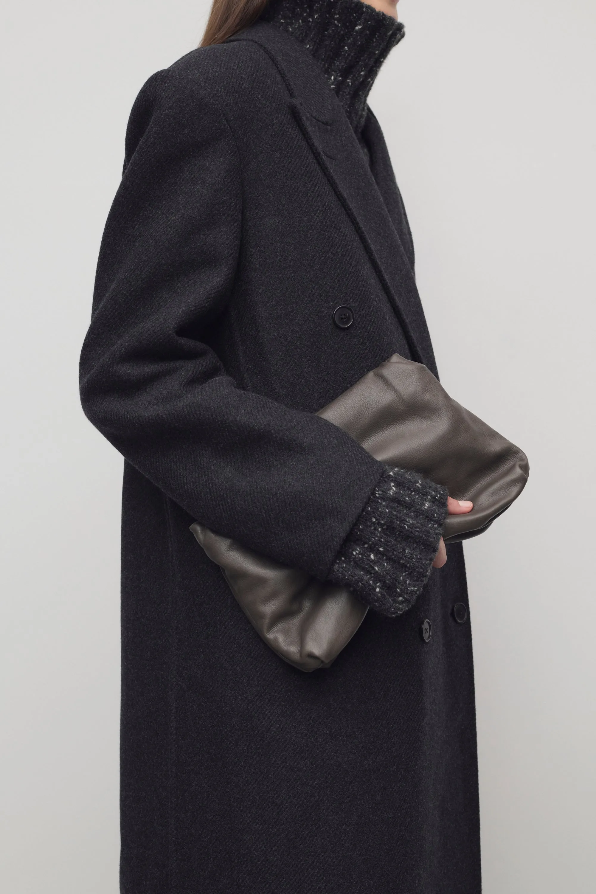 Large Bourse Clutch in Leather sold by The Row product image thumbnail 5