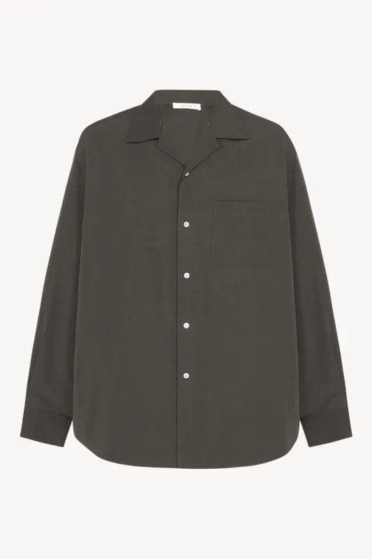 Anthony Shirt in Cotton sold by The Row