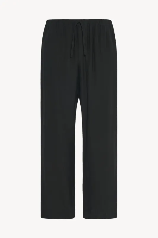 Xon Pant in Cotton and Silk sold by The Row