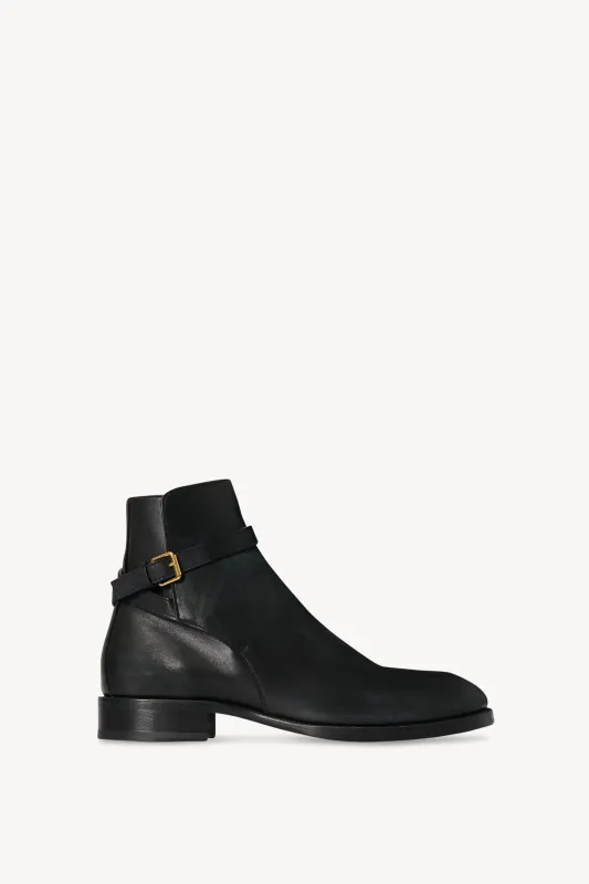 Nobilis Buckle Boot in Leather sold by The Row