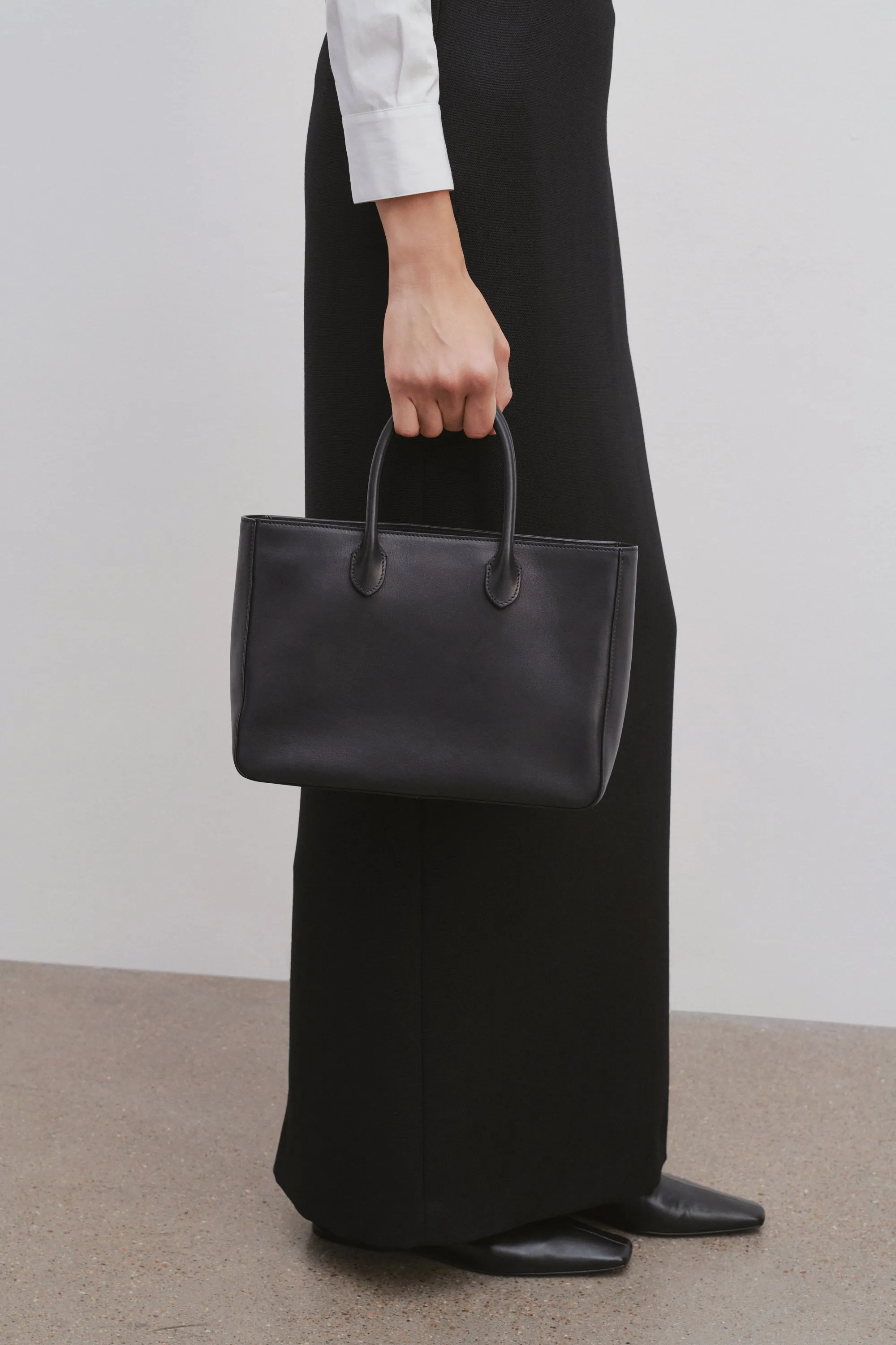 Small E/W Day Luxe Bag in Leather sold by The Row product image thumbnail 4
