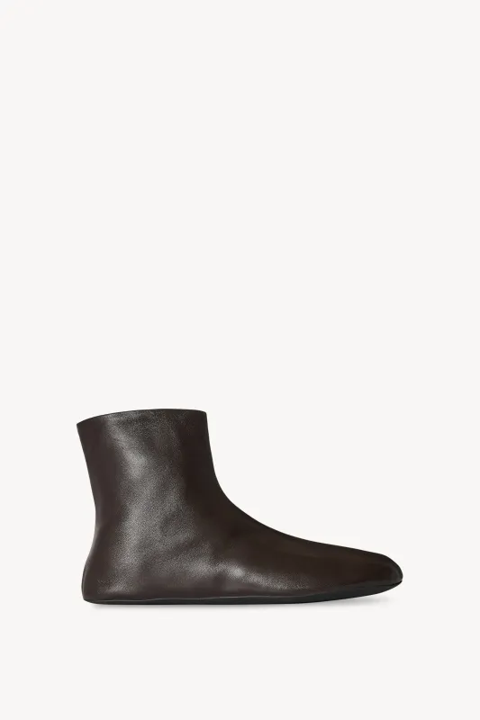 Stella Boot in Leather and Shearling sold by The Row