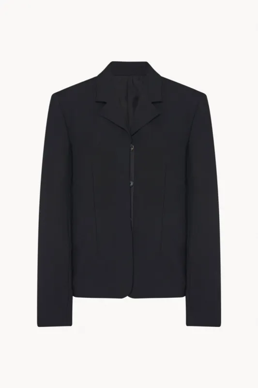 Tempesta Jacket in Wool and Mohair sold by The Row