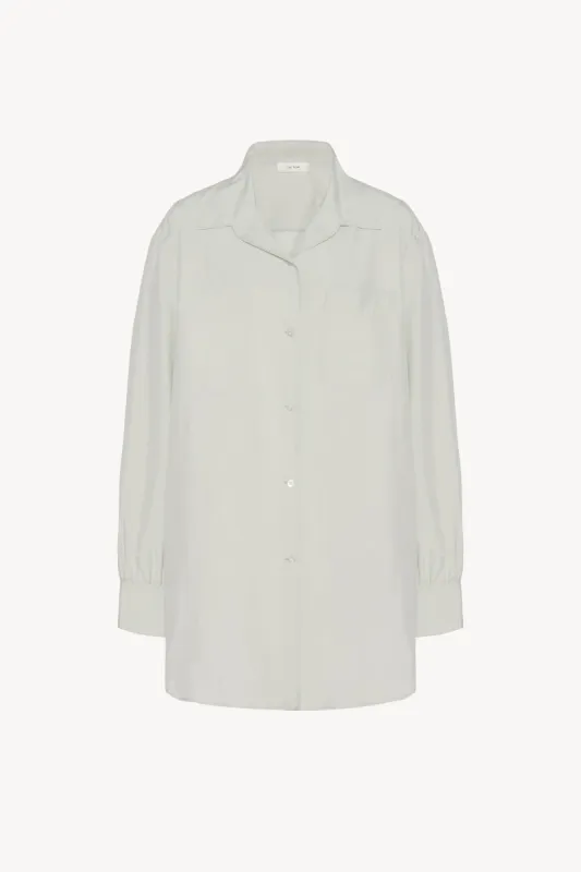 Kitona Shirt in Silk sold by The Row