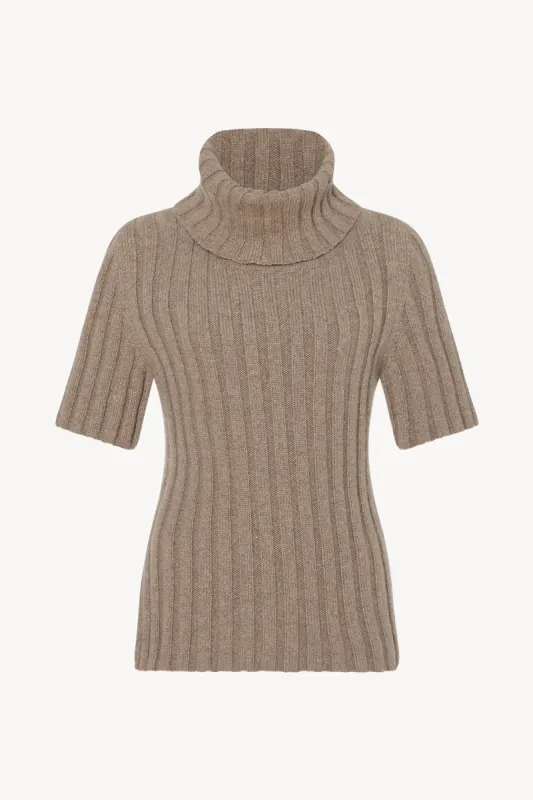 Depinal Top in Cashmere and Mohair sold by The Row