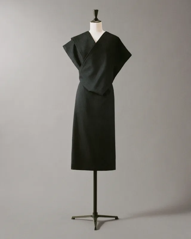 Deconstructed Wool Dress, 1985 made by Comme des Garcons
