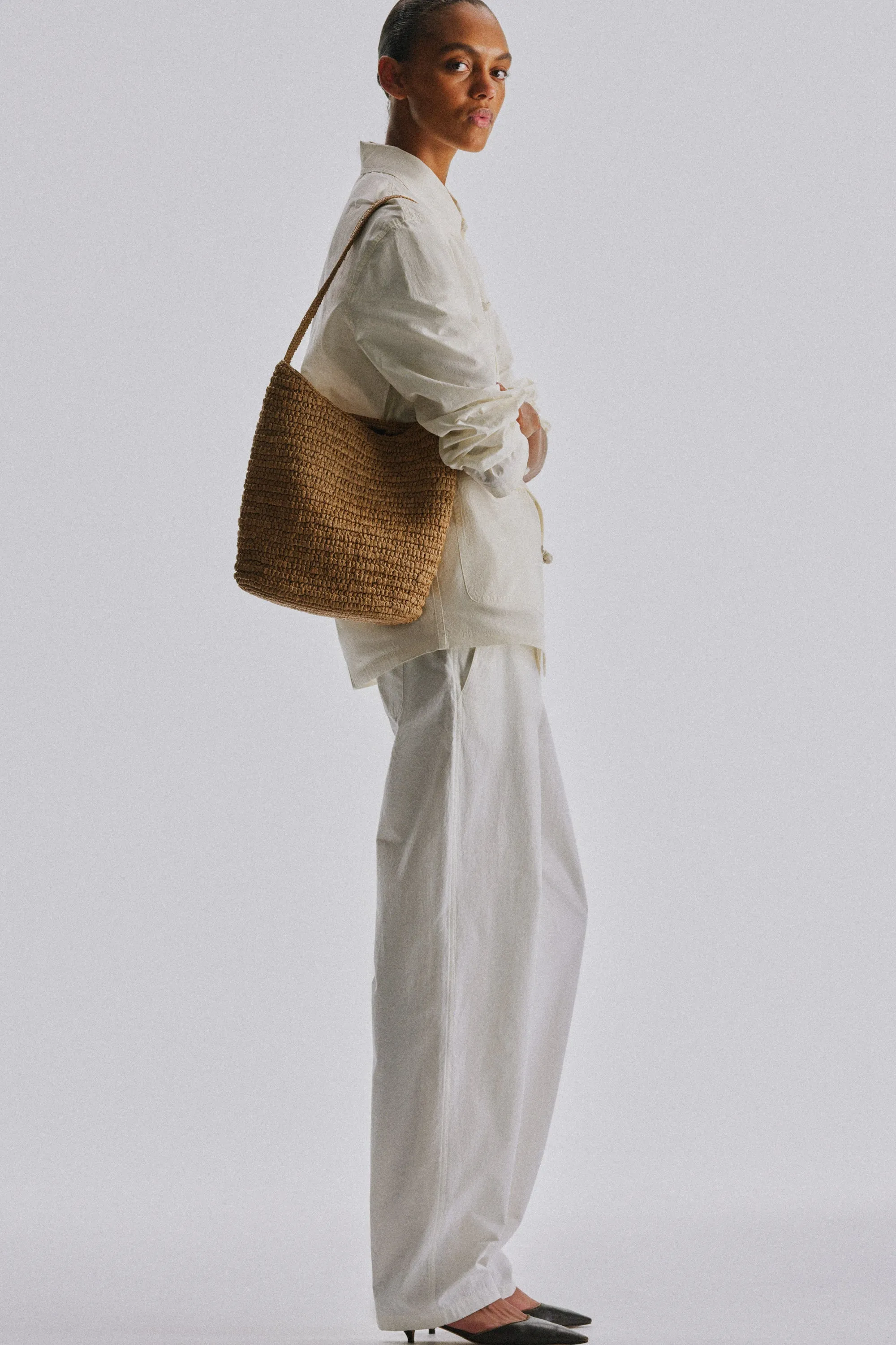 Alma Shoulder Raffia Bag sold by The Row product image thumbnail 4