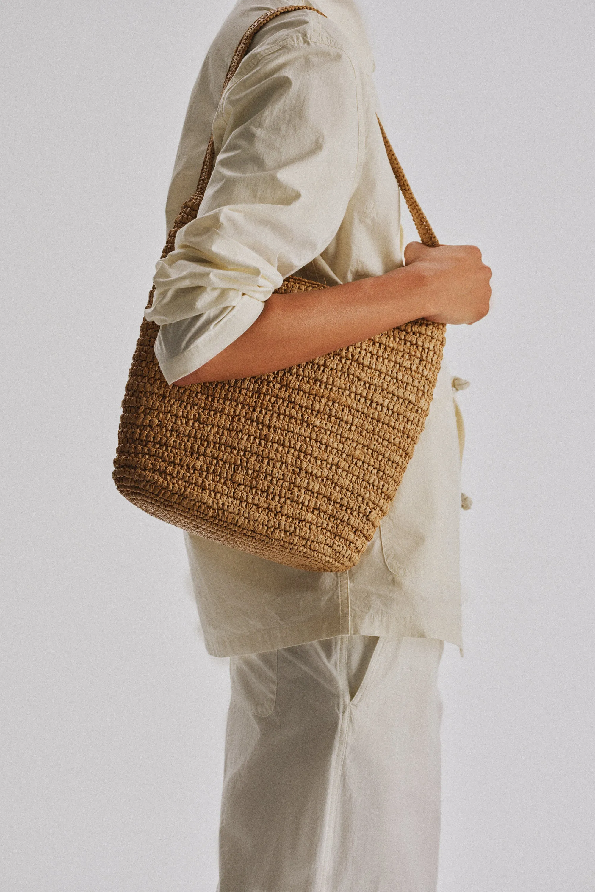 Alma Shoulder Raffia Bag sold by The Row product image thumbnail 5
