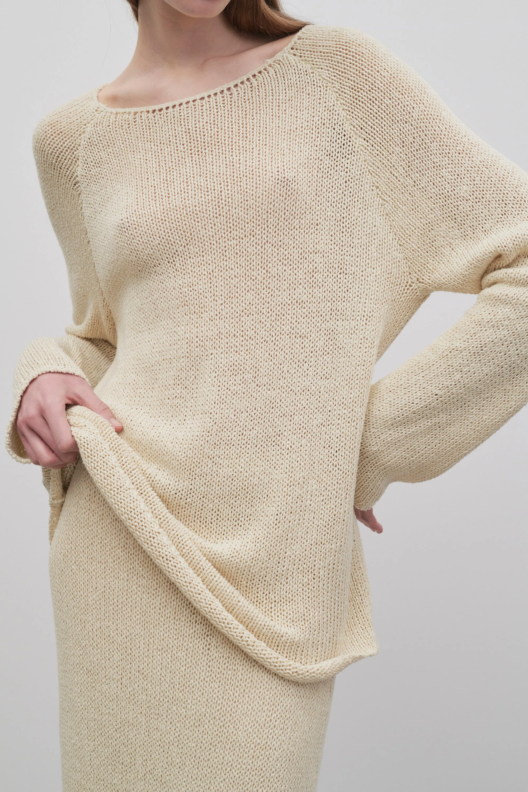 Fausto Sweater in Silk sold by The Row product image thumbnail 5