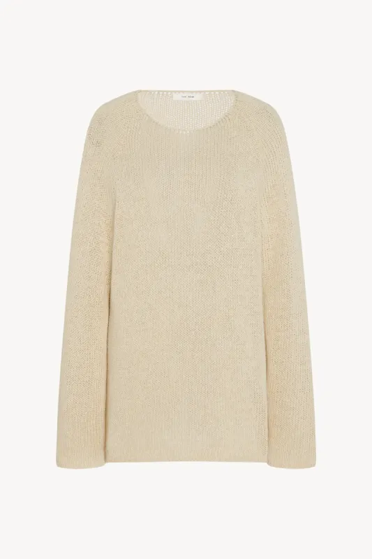 Fausto Sweater in Silk made by The Row