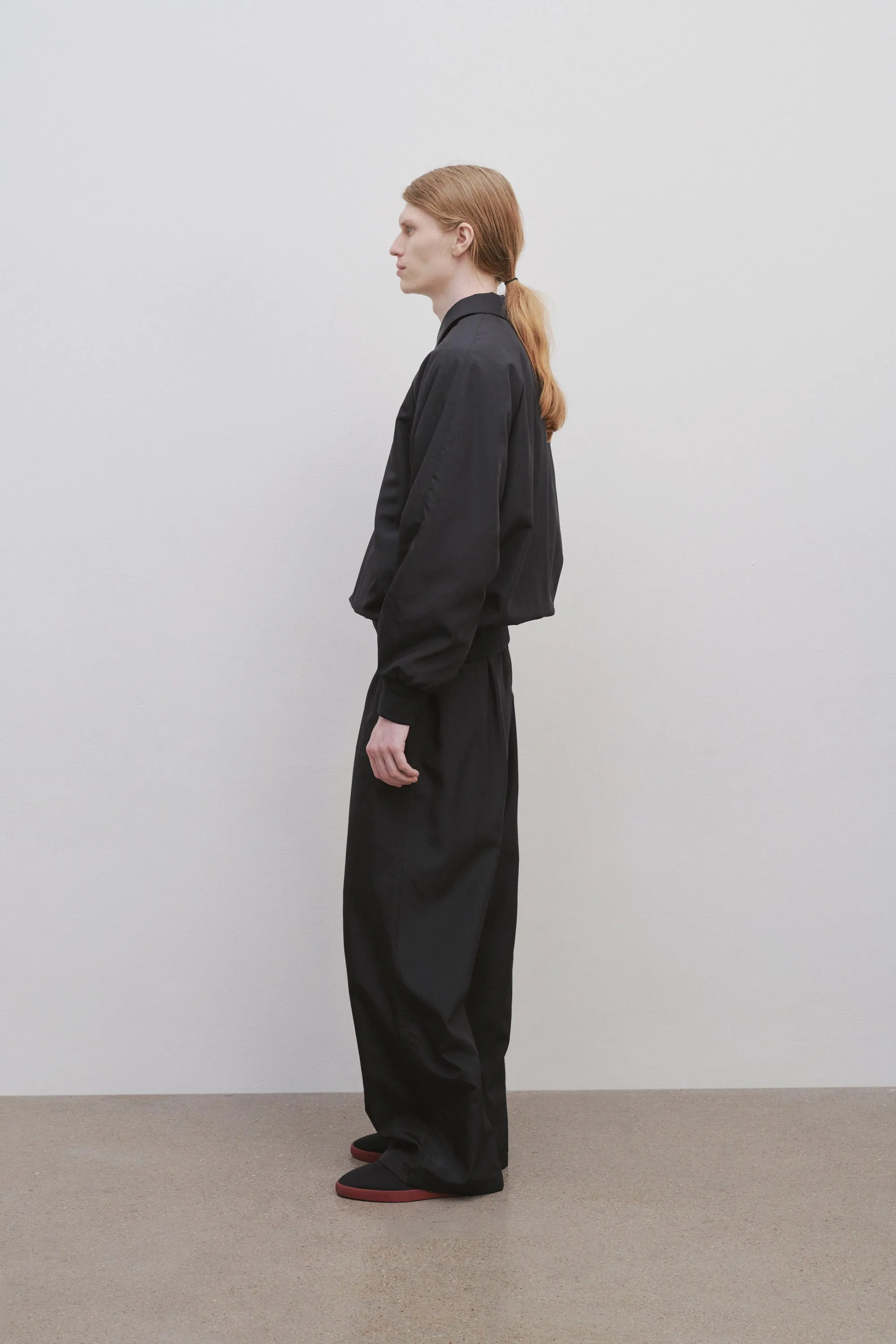 Davide Pant in Silk and Nylon sold by The Row product image thumbnail 4