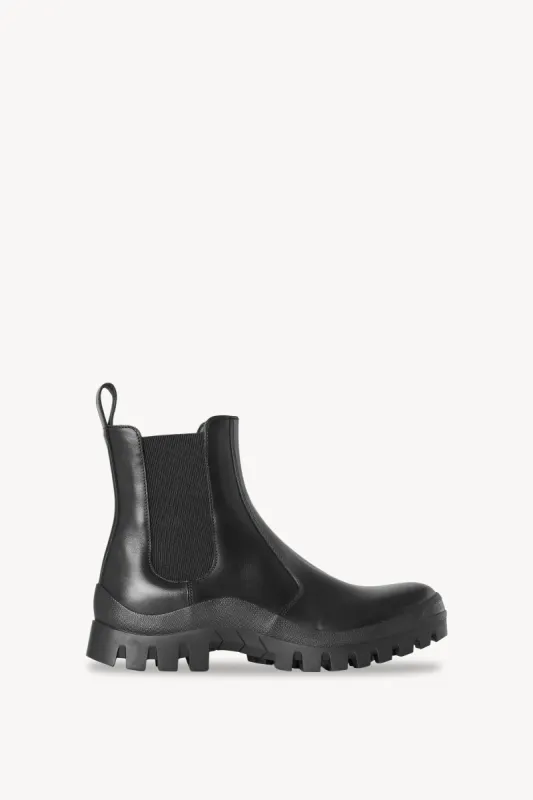 Greta Winter Boot in Leather sold by The Row