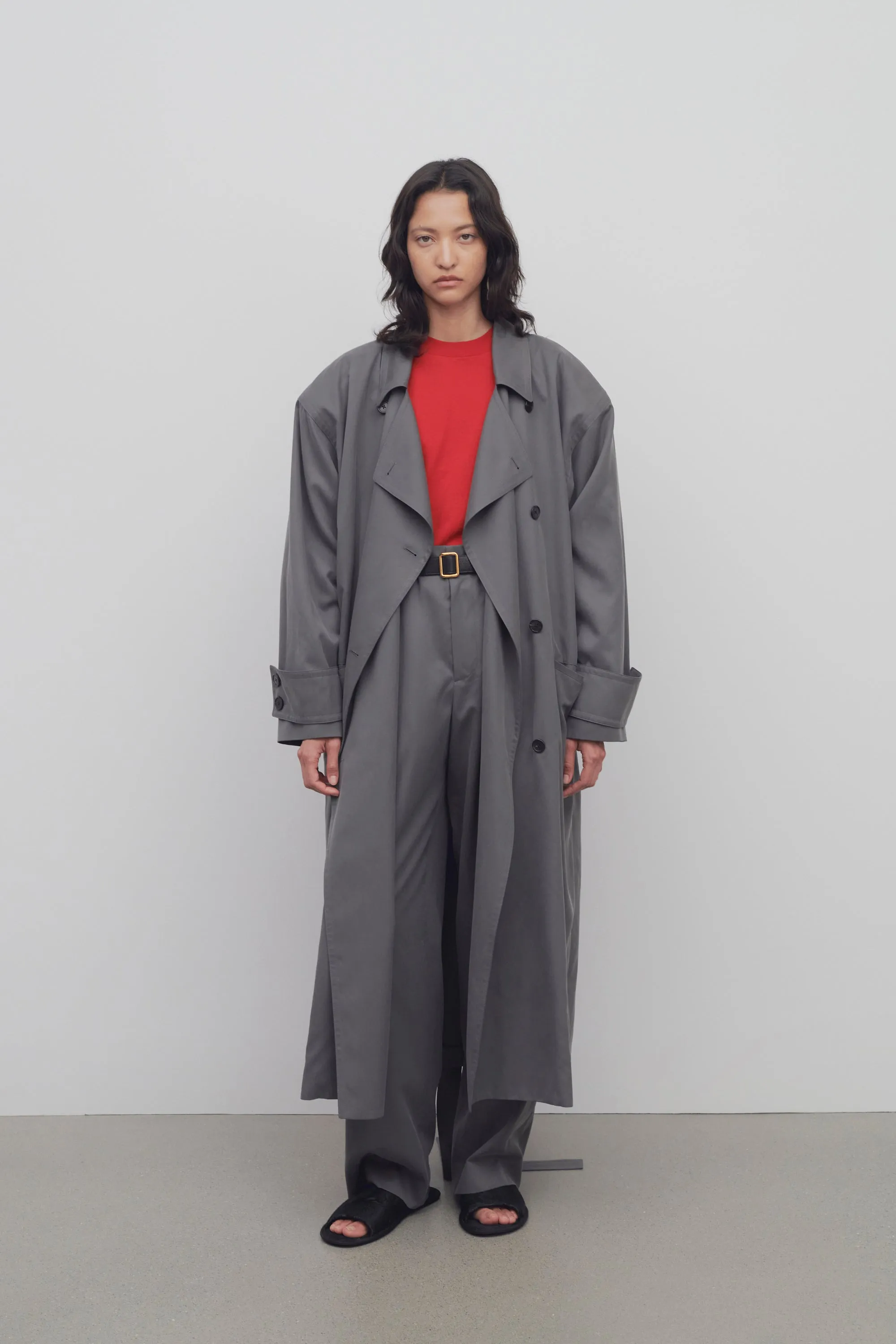 Eric Coat in Silk sold by The Row product image thumbnail 5