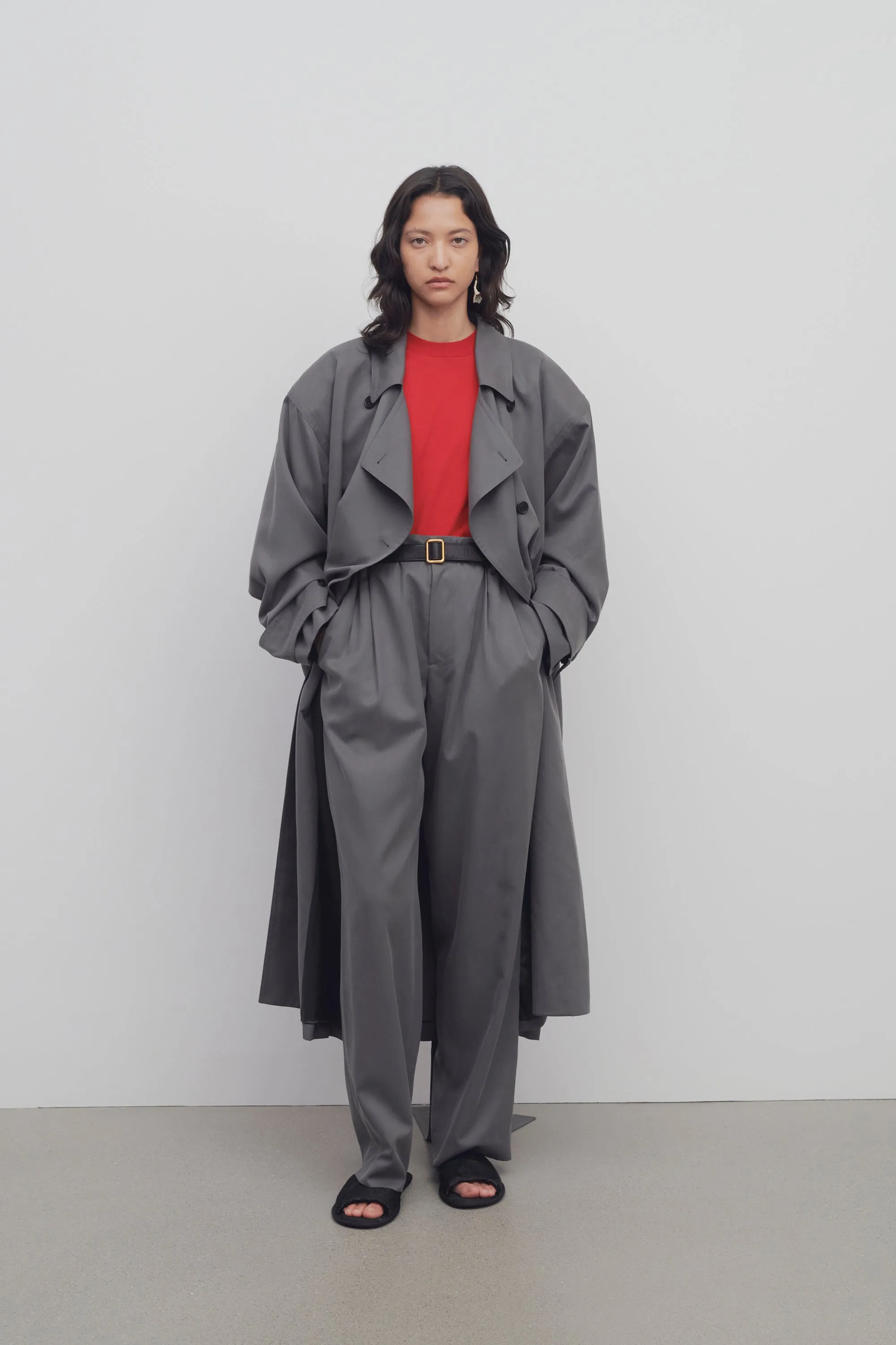 Eric Coat in Silk sold by The Row product image thumbnail 4