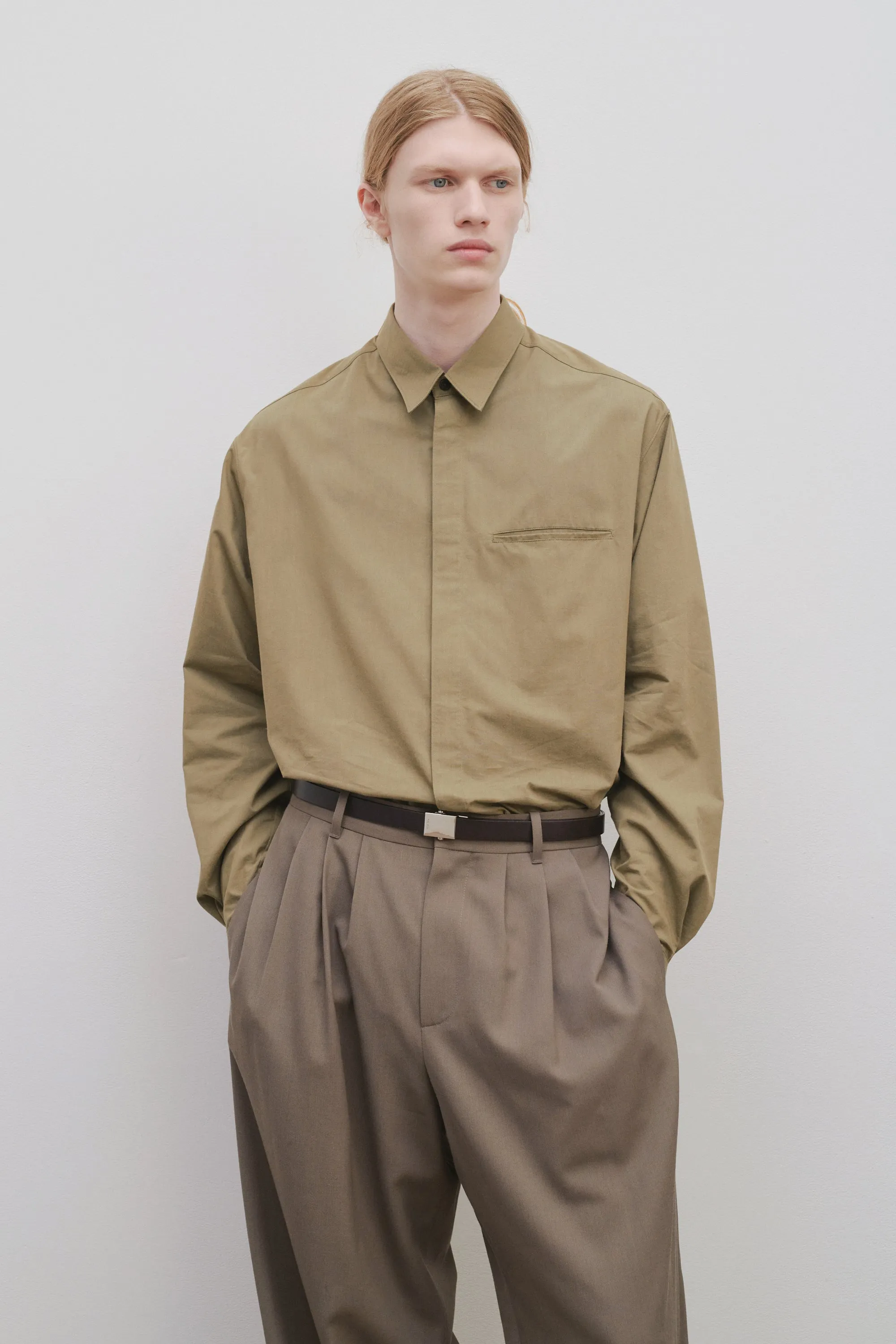 Fili Shirt in Cotton and Silk sold by The Row product image thumbnail 3