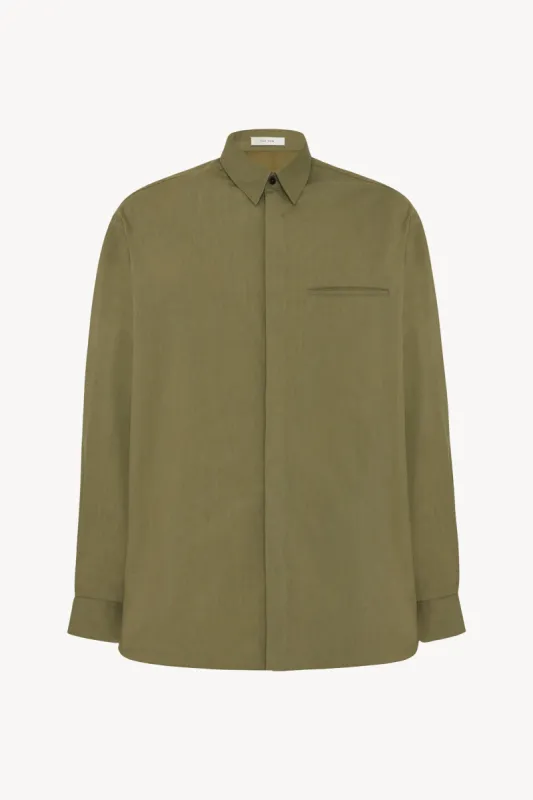 Fili Shirt in Cotton and Silk sold by The Row