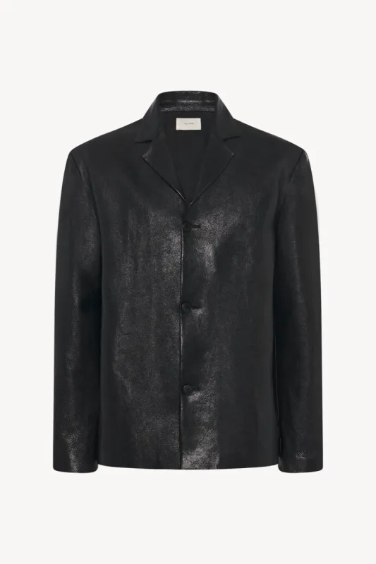 Brodie Jacket in Leather sold by The Row