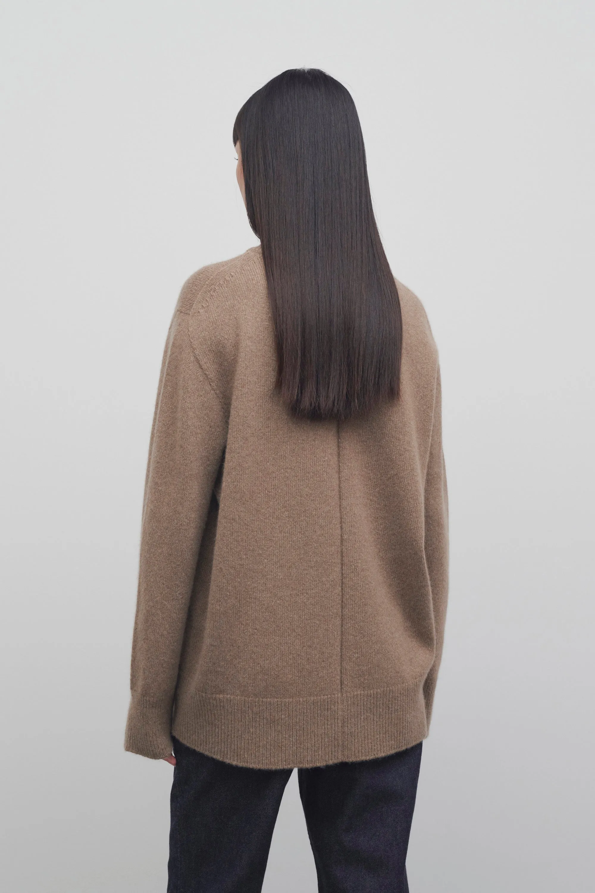 Hibem Sweater in Cashmere sold by The Row product image thumbnail 5