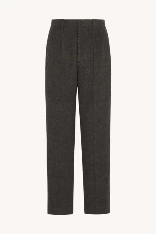 Speek Pant in Linen and Wool sold by The Row