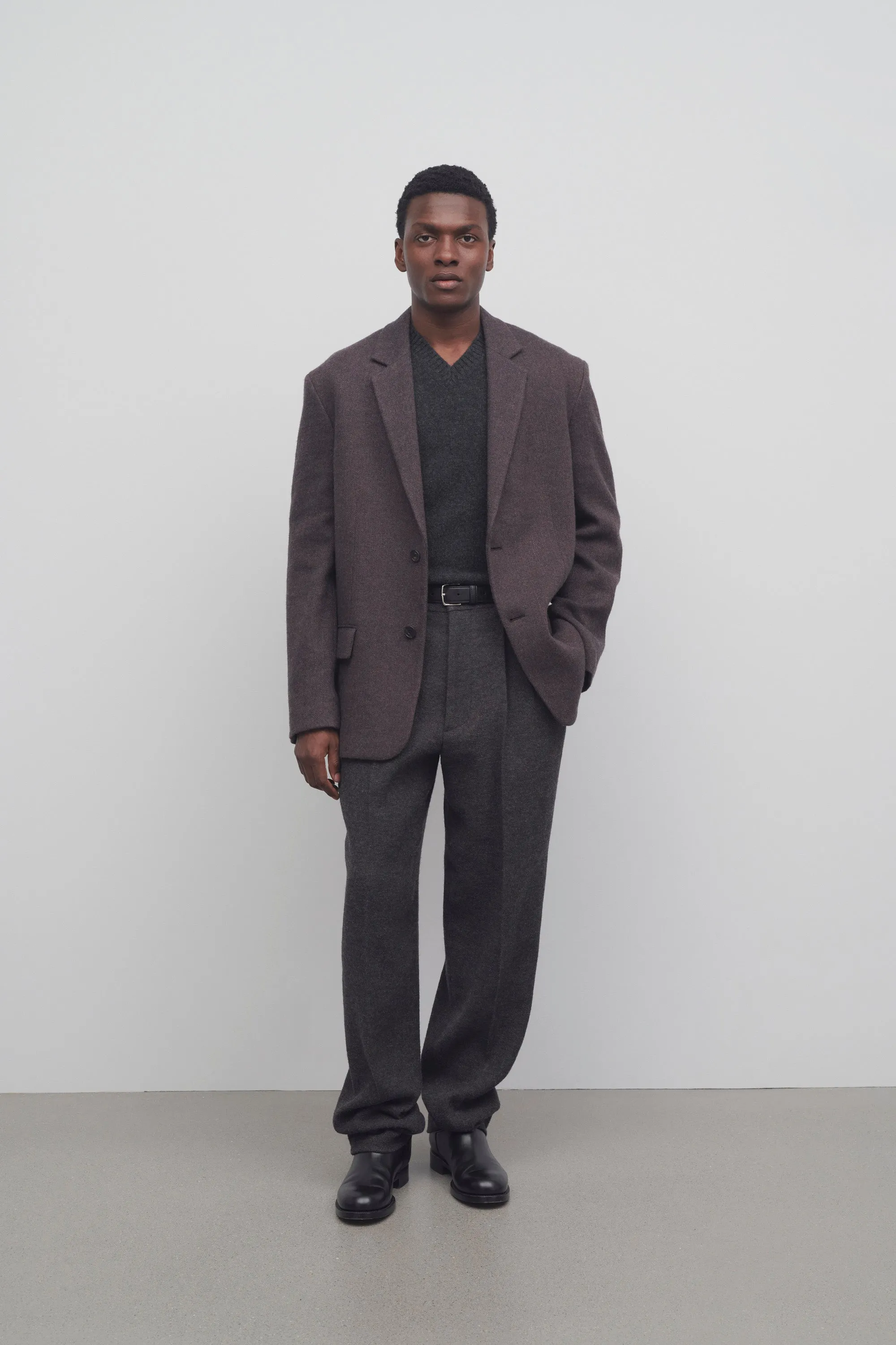 Speek Pant in Linen and Wool sold by The Row product image thumbnail 3