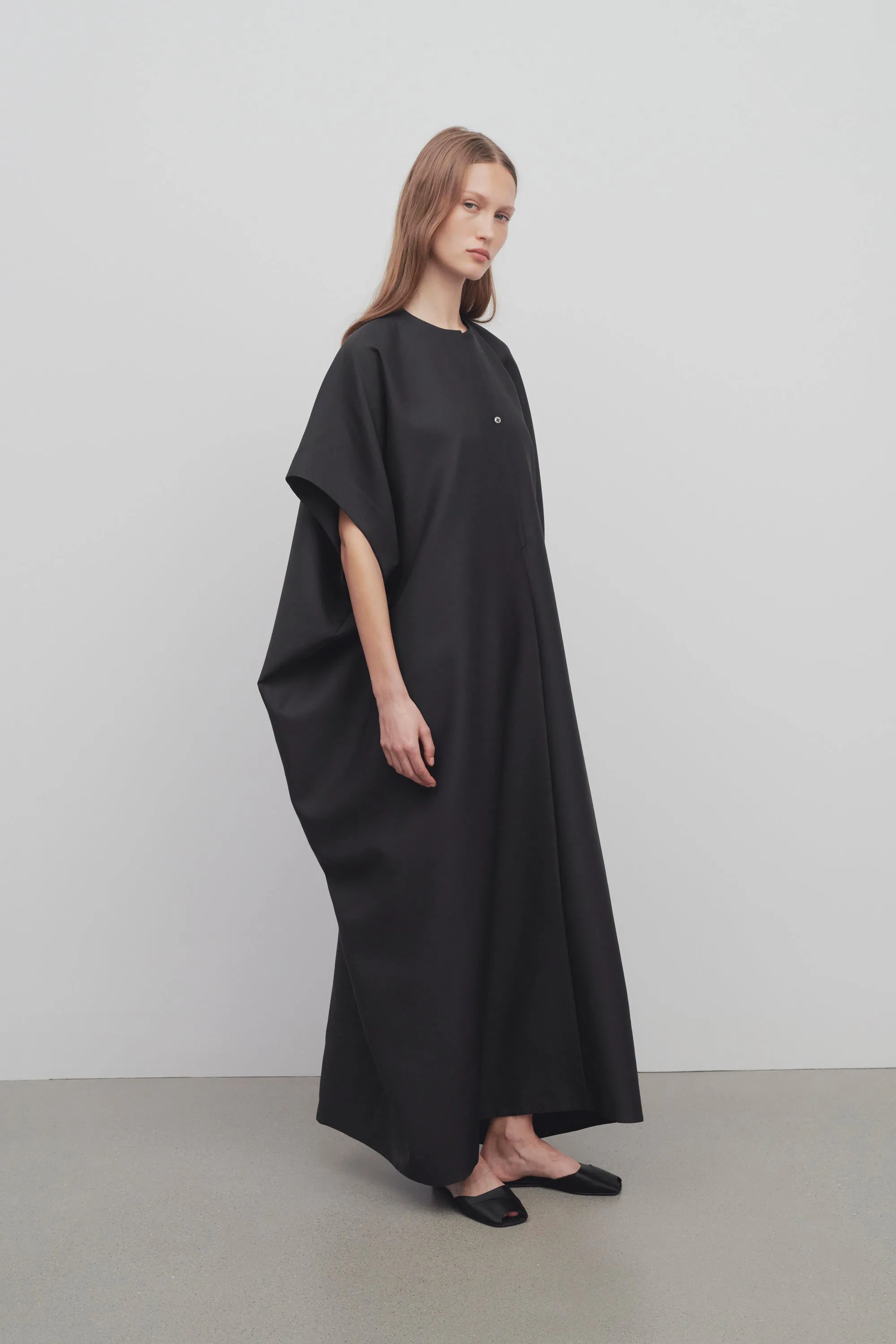 Saule Dress in Virgin Wool and Silk sold by The Row product image thumbnail 4