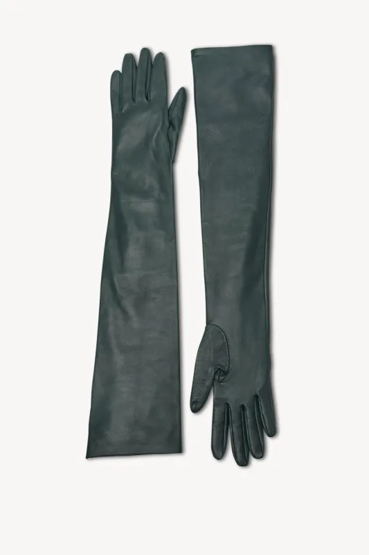 Simon Gloves in Leather sold by The Row