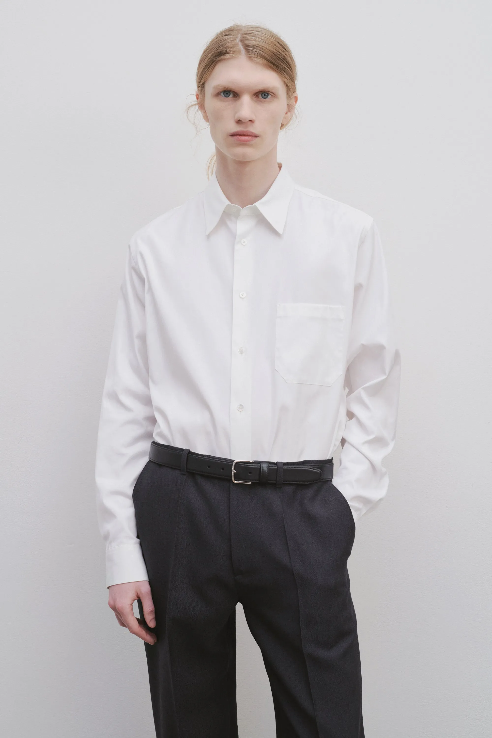 Melvin Shirt in Cotton sold by The Row product image thumbnail 3