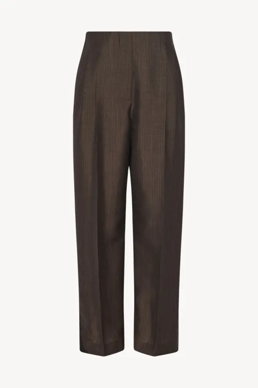 Lonan Pant in Mohair and Wool sold by The Row