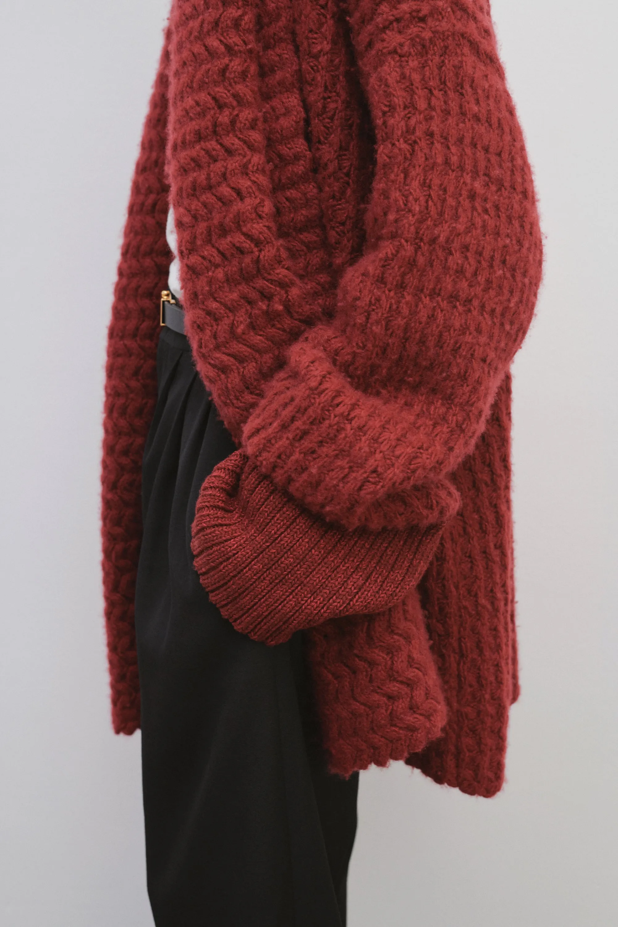 Dintia Cardigan in Cashmere sold by The Row product image thumbnail 4