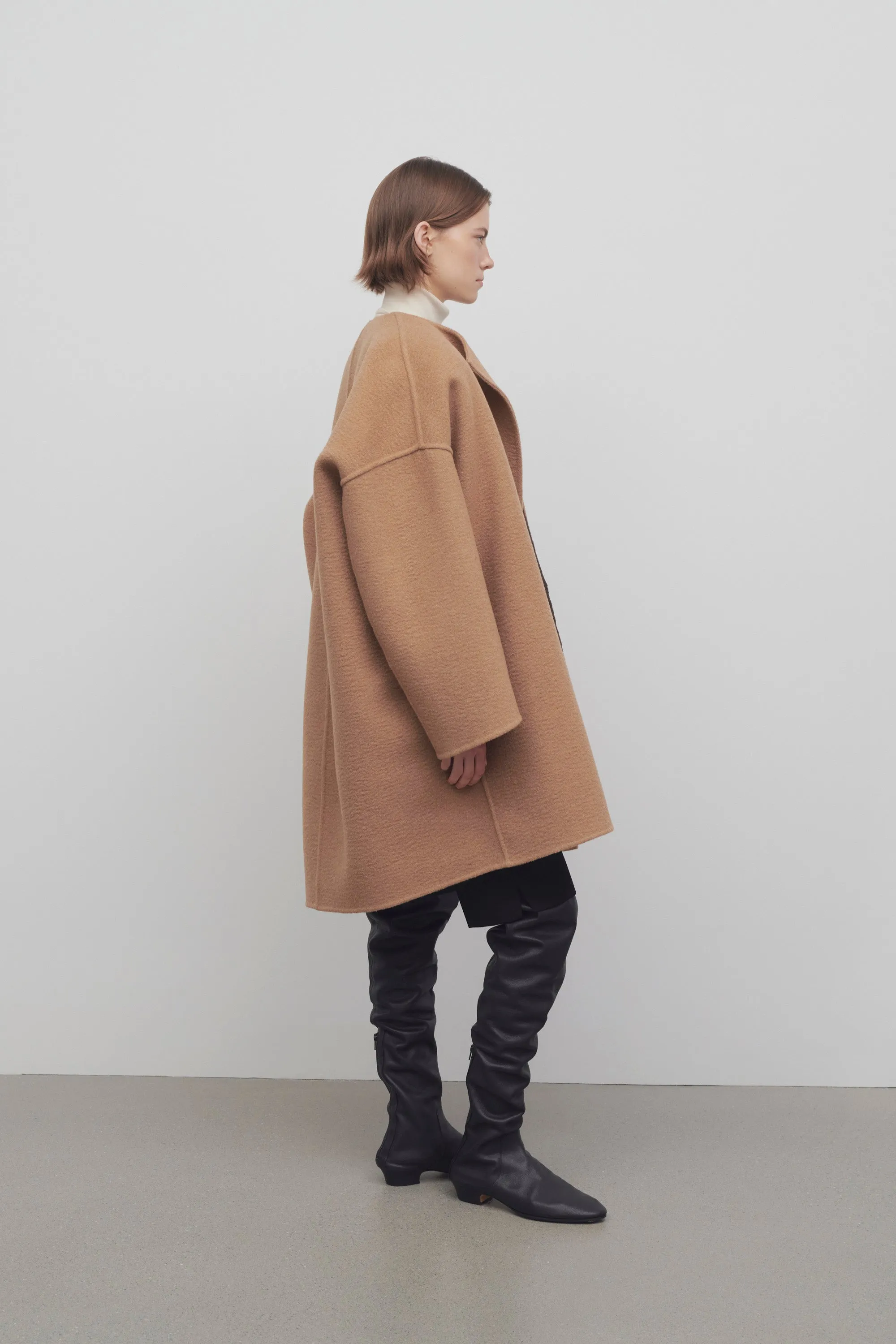 Verlain Coat in Cashmere sold by The Row product image thumbnail 4