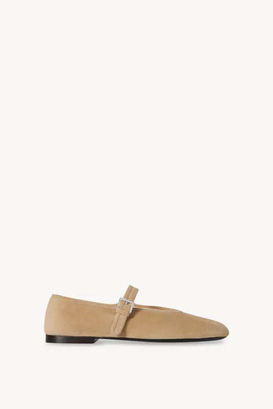 Boheme MJ Shoe in Suede sold by The Row