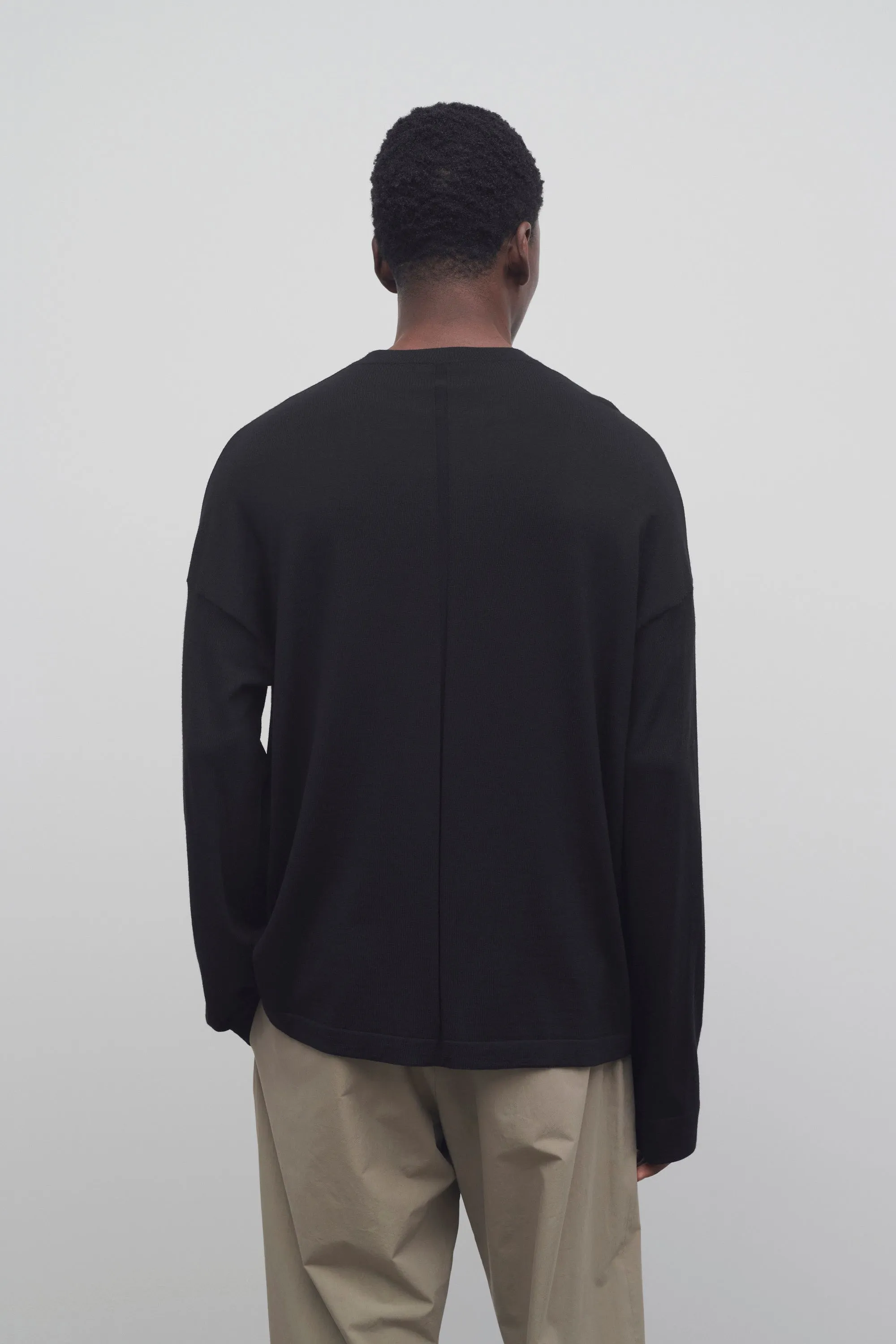 Belfast Top in Virgin Wool sold by The Row product image thumbnail 5