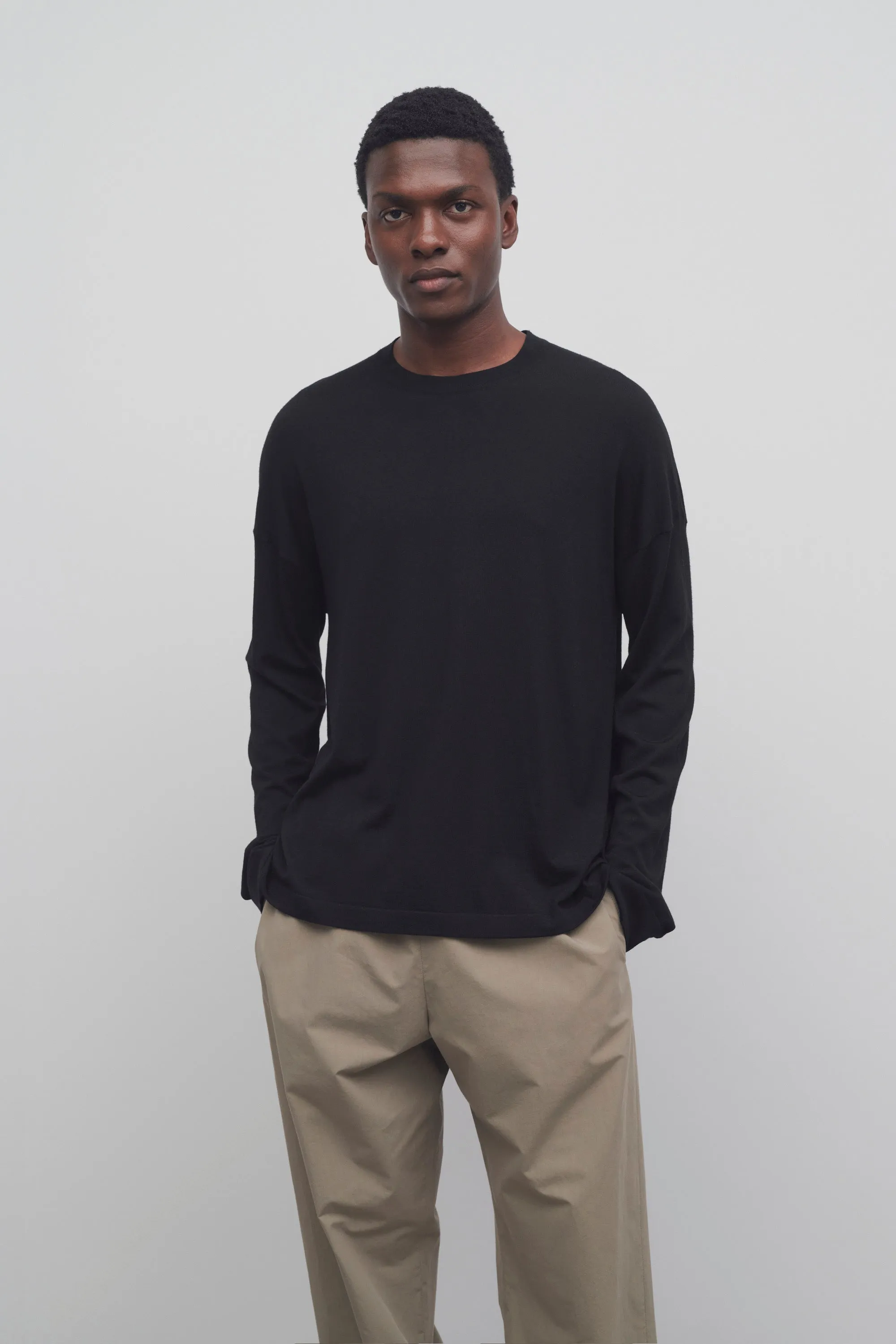 Belfast Top in Virgin Wool sold by The Row product image thumbnail 3